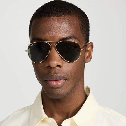 Ray Ban RB3825 OLD AVIATOR size 62 Polarized/Non-Polarized